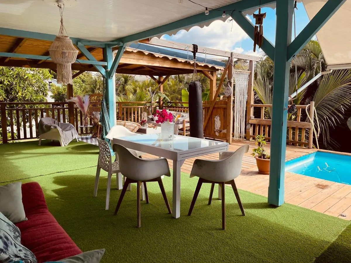 Villa Caraibes Piscine Vue Sur Le Zion Sainte-Anne